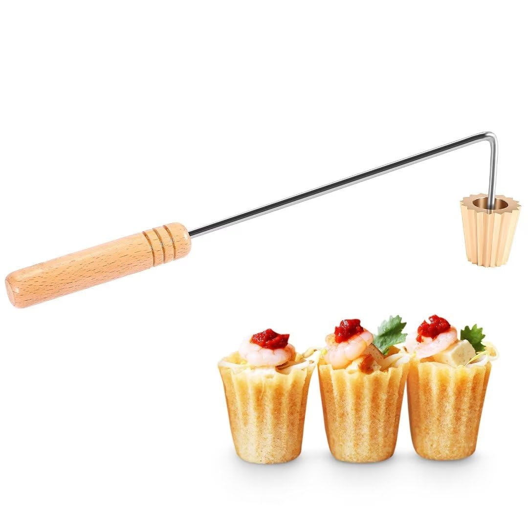 Dasing Malaysian Pie Tee Maker Nyonya Top Hats Mold for Baking Egg Tart Mould Reusable Fried Snack Tool Kitchen Bakeware Gadget
