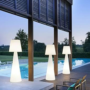 Pivot Ali Baba Stehleuchte Fur Den Aussenbereich Hohe 200 Cm Weiss Amazon De Beleuchtung