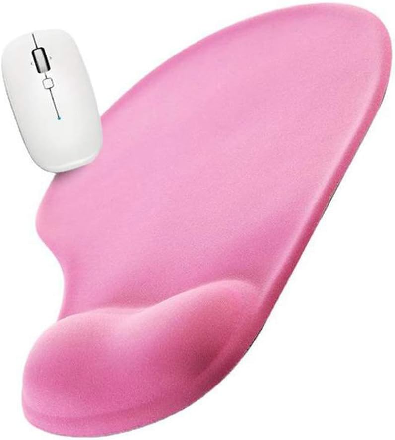 SHESHY Mouse Pad Gel, Mouse Mat with Wrist Rest, With Convenient Gel Wrist Support, Non-slip Rubber Base, Ergonomic