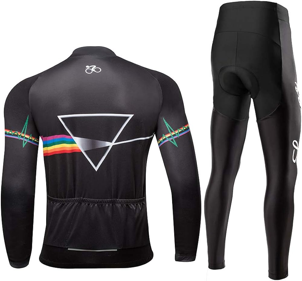 Men's Cycling Jersey Set Mountain Bike Jersey MTB Jersey Road Bike Clothing Quick-Dry Outdoor Riding Sportswear: Clothing