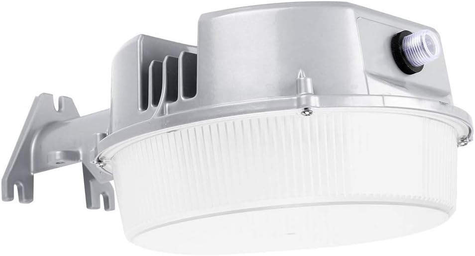GKOLED 40W LED Barn Area & Wall Light, 5600lm, 5000K Daylight, 175W Equiv, Photocell Dusk to Dawn, DLC and ETL Listed, Ultra-Bright Outdoor Security Floodlight for Yard, Wet Location, 5 Years Warranty