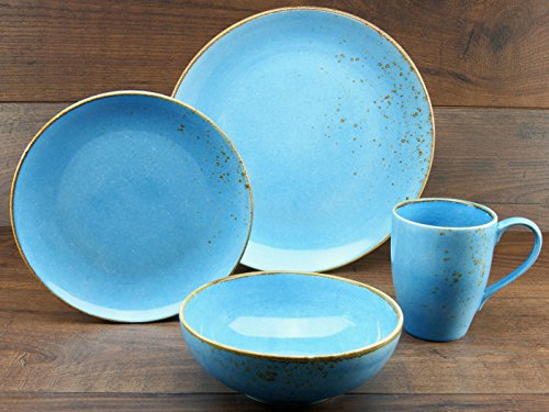 CreaTable, 19989, Serie Nature Collection, 16-teiliges Geschirrset, Kombiservice aus Steinzeug, spülmaschinen- und mikrowellengeeignet, Qualitätsproduktion – Bild 4