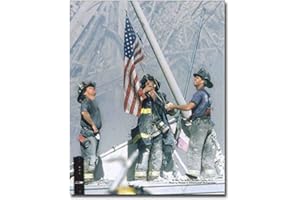 THE MCMAHAN PHOTO ARCHIVE New York Firefighters Raising Flag 9/11 NYC 8x10 Silver Halide Photo Print