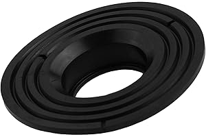 Floor Drain Reducer Silicone Adaptor for 2 in to 4 in Hole, Flexible Bathroom Kitchen Garden Drain Size Converter, for Easy T