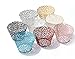 Leegoal Muffin Case Cupcake Papper Cup Liner Birthday Wedding Cake Wrapper (108pcs,White)