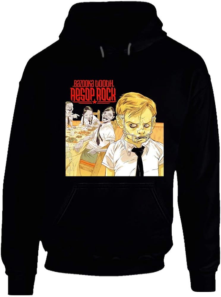 Aesop Rock Bazooka Tooth Hoodie Amazon.co.uk Clothing