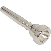 GAOSHA Cornet Mouthpiece Bullet-Shape Mouthpiece Tone Musical Trumpet Fit for 7C Size