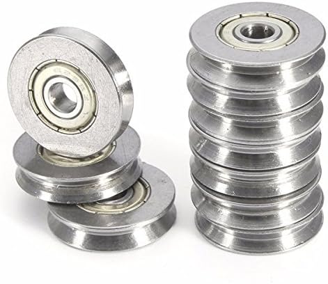 10pcs V625ZZ 5x22x5mm Stainless Steel Ball Bearings 1.5mm Deep Vgroove Ball Bearings