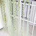 Comemall Tulle Catkins Door Balcony Curtain Panel Sheer Scarfs Window Screens Valance