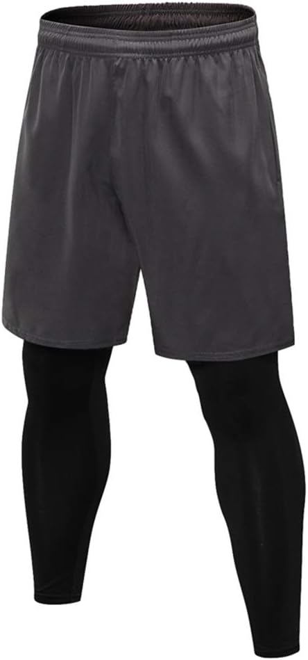 YSM Gym Shark Running Pantalones Hombre Mallas para Hombre Fitness ...