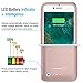 iPhone 7 Battery Case, Nero7 (Apple MFi Certified Connector) 120% Extra Charging Power Extended Portable Slim Protective Charger Juice Pack (Rose Gold)