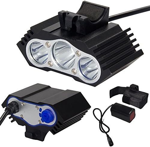 12000Lm 3 x CREE T 6 LED Bicycle Lamp Light Headlight Cycling Torch Rechargeable