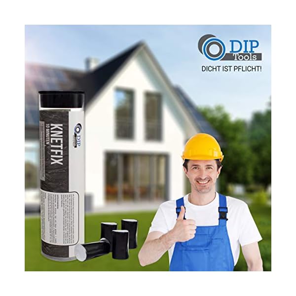 DIP-Tools Wasserdichte 2k Epoxidharz Knete - Epoxidharz mit Härter - 2 Komponenten Kleber - 2k Kleber - Powerknete… – Bild 3