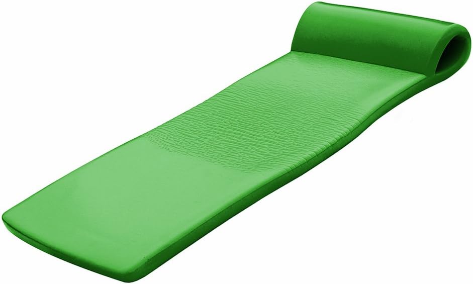California Sun Deluxe Oversized Unsinkable Foam Cushion Pool Float - (Kiwi Green)