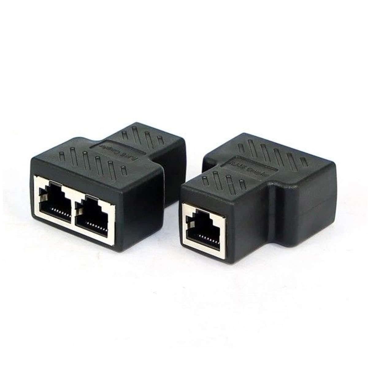 CY Adapter STP UTP Cat6 RJ45 8P8C Plug To Dual RJ45 Splitter Network Ethernet Patch Cord Adapter