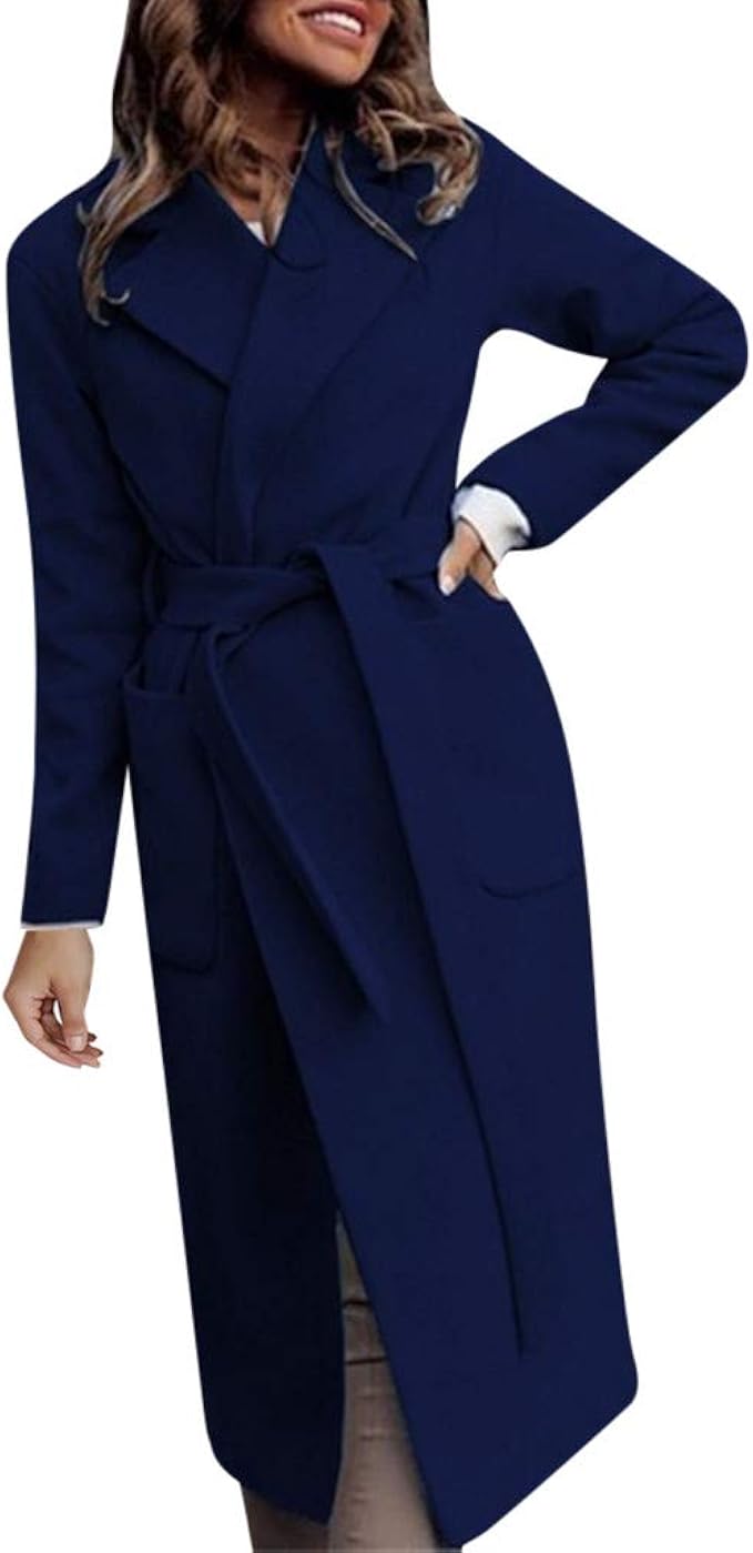 longline wrap coat