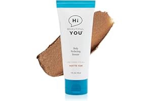 HBY BE YOU BODY | Body Leg Perfecting Bronzer | Instant Healthy Waterproof Wash Off Radiant, Sun Free Natural Looking Transfer & Sweat Resistant Glowing Tan | No Orange Skin, No Stink, No Streak.