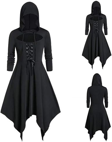 hooded high low sweater