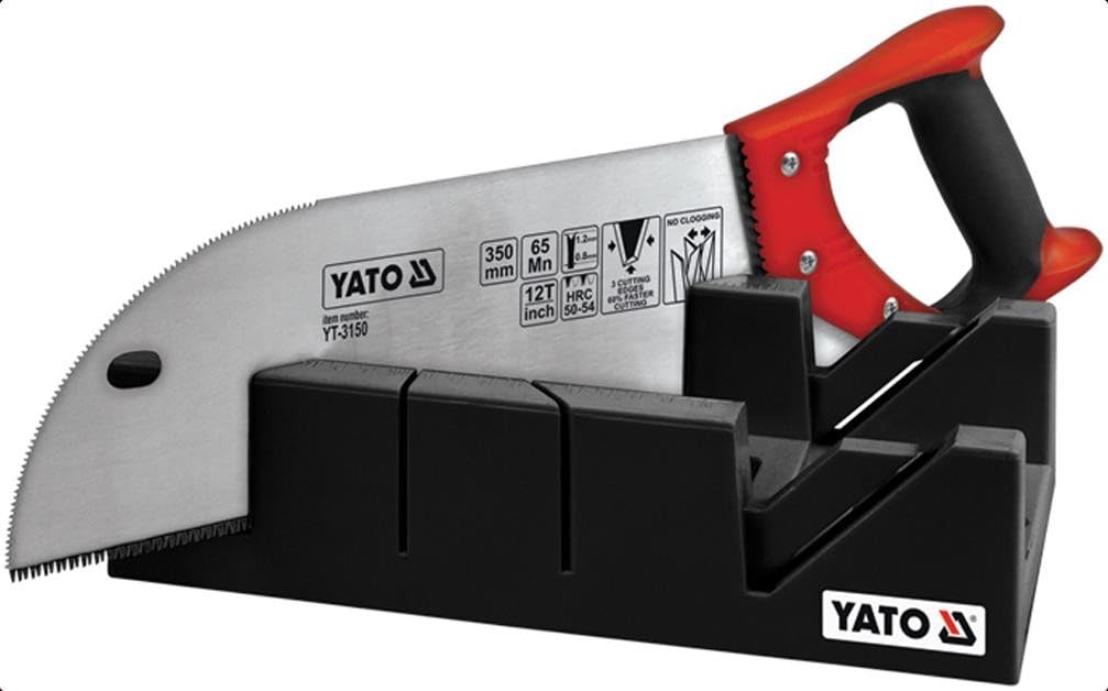 Yato yt-3150 – Plastic Mitre Box with Dovetail Saw 250 mm