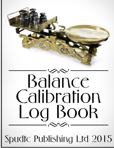 Balance Calibration Log Book