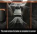 Lifepul Dog Seat Cover Car Seat Cover for Pets - Waterproof & Scratch Proof & Nonslip Backing & Hammock, Dog Backseat Cover Protector with Mesh Window, Fits for Cars Trucks and SUVs