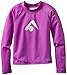 Kanu Surf Girl's Keri UPF 50+ Long Sleeve Rashguard, Purple, 5T