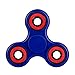 Grand Oasis Finger Toy Hand Spinner Fidget Toy High Speed,2-4 Min Spins Desktoy Finger Toy for ADHD Children Adults Black Blue