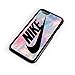Nike Logo Pink Pastel Turquois 3D Print Custom Case for Iphone 4/4s 5 5s 5c 6 6plus (iPhone 6/6s Black)