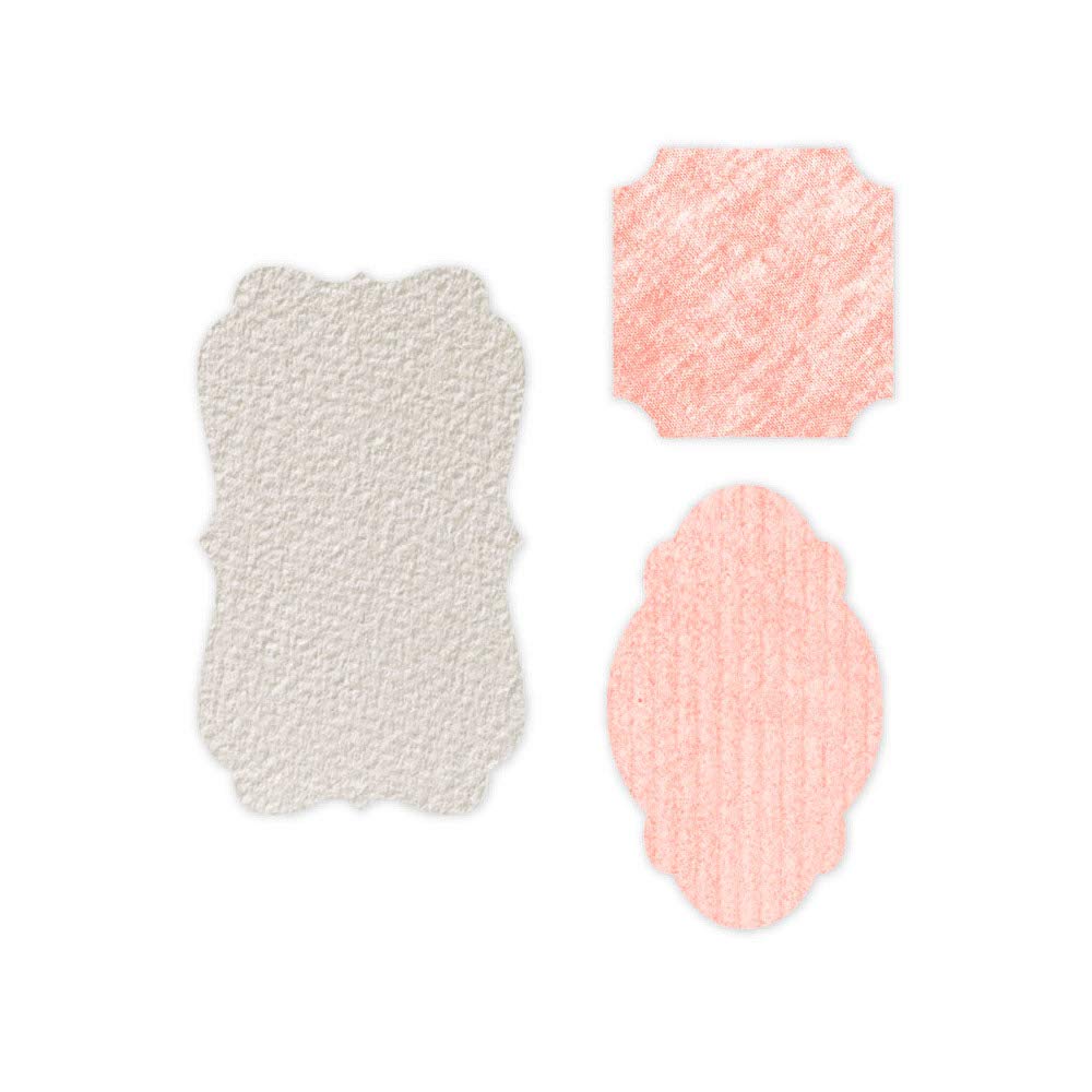 MISS KUTY ZUG 3 Labels 14x15.2 cm Thick Die Cut Paper Card Craft Craft Card Making Leather Felt Fabric Scrapbooking