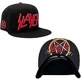 Slayer Logo Pentagram Black Baseball Hat for Men and Women