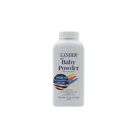 lander baby powder