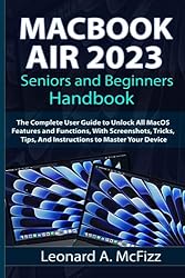 MACBOOK AIR 2023 Seniors and Beginners