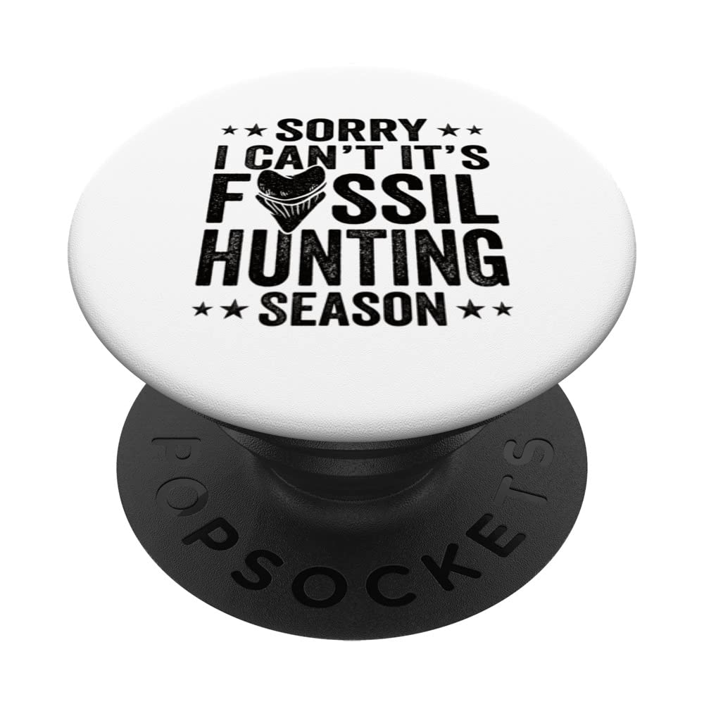 Shark Tooth Hunter Design For Megalodon Tooth Hunter PopSockets Swappable PopGrip