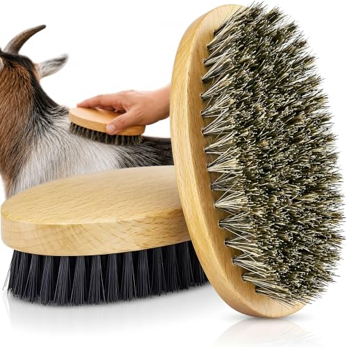DMTVAL Goat Grooming Brush Set