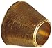 Parker A-Lok 4FF4-B Brass Compression Tube Fitting, Front Ferrule, 1/4