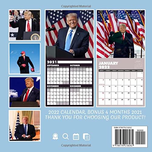 The Great Photo Of President 2022 Calendar: Celebrity Calendar 2022, January 2022 - December 2022, 12 Months, Official Squared Monthly, Mini Planner | ... Calendrier | Bonus Last 4 Months 2021 - Harris, Small - Amazon.de: Bücher