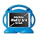 Lioeo iPad 2 Case for Kids Shock Proof Eva Foam Case with Handle Standing Cover for Apple iPad gen 2/3/4 iPad Cover 9.7 Inch Screen - Not for ipad Air or ipad Mini (Blue)