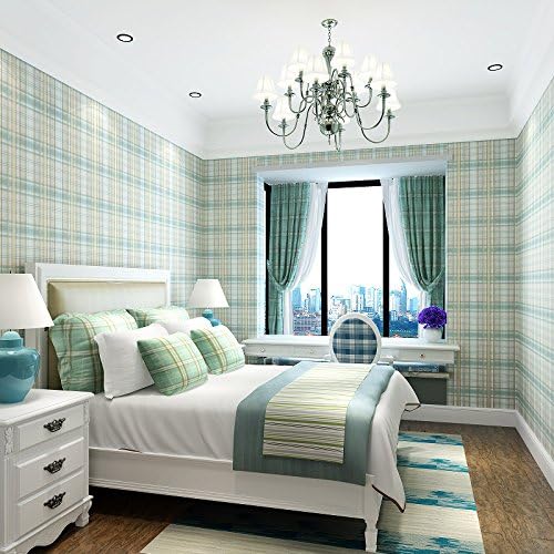 Ruisilite Retro British Style Nonwovens Wallpaper Milk Tea Shop Clothing Store Wallpapers Sticker 0.53 10m jk0001