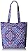 Vera Bradley Women's Cotton Tote, Lilac Tapestry, One Size