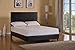 Home Life Black Leather Platform Bed with Slats Full - Complete Bed 5 Year Warranty Included
