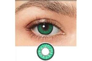 TREAYES Colored Contact Storage Organizer Case Beautiful Favor Halloween makeup to Party Cosplay