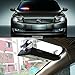 Wecade® 9 Led 9w Car Truck Strobe Windshield Dash Lights 16 Pattern Super Bright for EMS Law Enforcement Warning LED Strobe Lights (Blue/White/Blue)