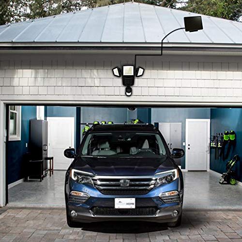 Solar Lights Outdoor, Costech Ultra Bright 182 LED Solar Motion Sensor Lights; Wide Lighting Angle Area, Waterproof Outdoor Security Lighting for Patio, Yard, Garden, Driveway - Black - Thumbnail 7
