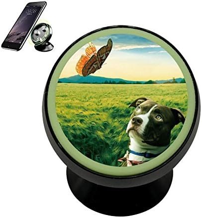 Homeward Bound Dog Magnetic Phone Car Mount Holder Universal 360 Rotation Stand Metal Mobile Phone
