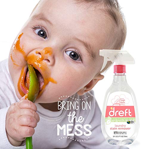 Stain Remover for Baby Clothes by Dreft, 24oz Pack of 2 Laundry Stain