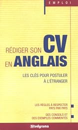 Rédiger son CV en anglais
