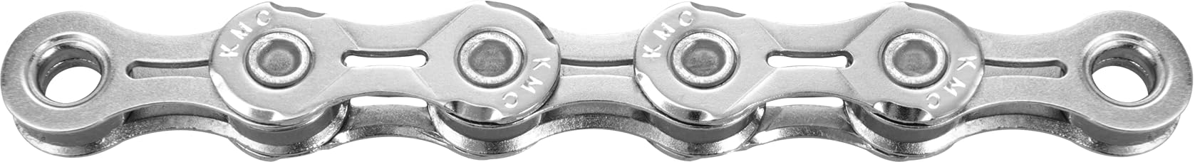 KMC Unisex's X10el Chain, Silver, 114 Link