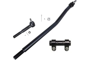 Detroit Axle - 4WD Front Inner Tie Rod Drag Link Kit for Ford F-250 F-350 Super Duty Excursion, 1 Drag Link, 1 Inner Tie Rod End, 1 Adjusting Sleeve Replacement