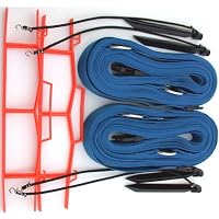 Home Court 2-Inch Non-Adjustable 30-ft Sand Court Line - 19NAS (Blue)