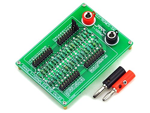 Electronics-Salon 1uH to 1000uH E12 Standard 37 Values Programmable Inductor Board.